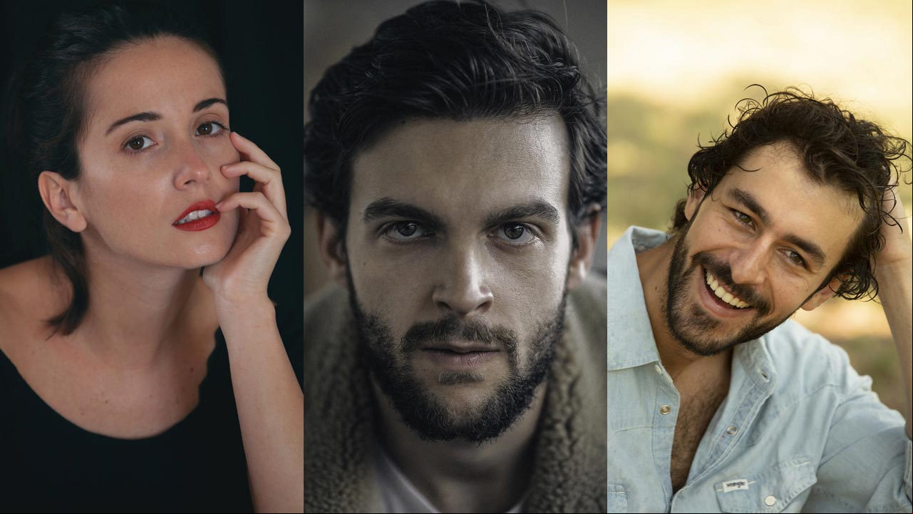 Claudia Gusmano (Alice),Lorenzo Adorni (Tio) e Michele Rosiello (Davide)