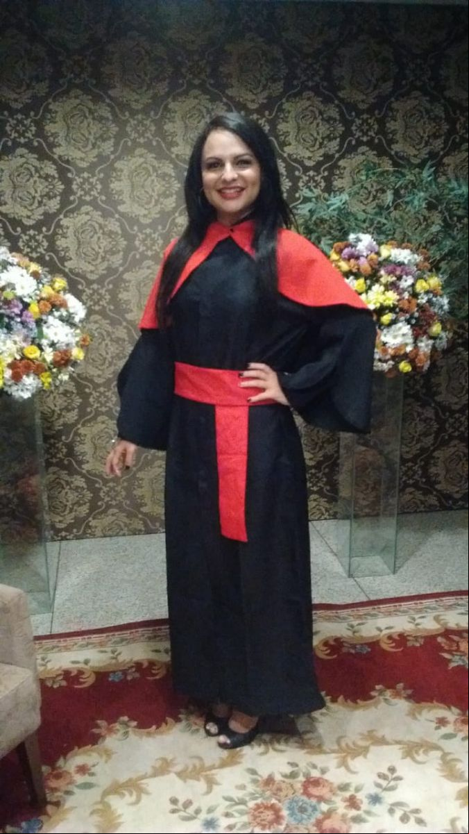 Gerciane, no dia de sua formatura, em 2016.