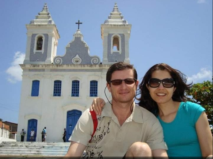 Edson e Adriana, em Maceió (AL)